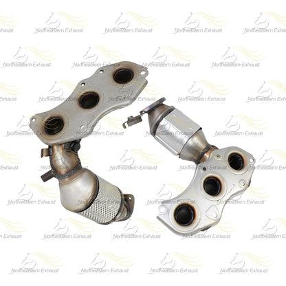 2010-2015 Lexus RX350 3.5L Pair of Manifold Front Pipe & Y-Pipe Exhaust Kit | EPA Approved