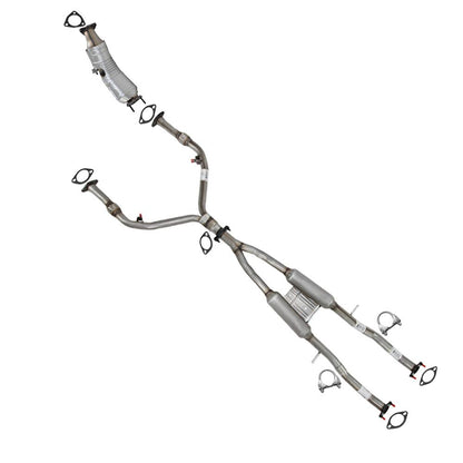 Passenger Side Exhaust Catalytic Y Pipe Resonator Kit for 2010-2012 FX35 3.5L, 2013 FX37 3.7L