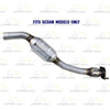 EPA Approved Rear Catalytic Exhaust System Kit for 2000-2007 Ford Taurus and 2000-2005 Mercury Sable 3.0L | SEDAN Only