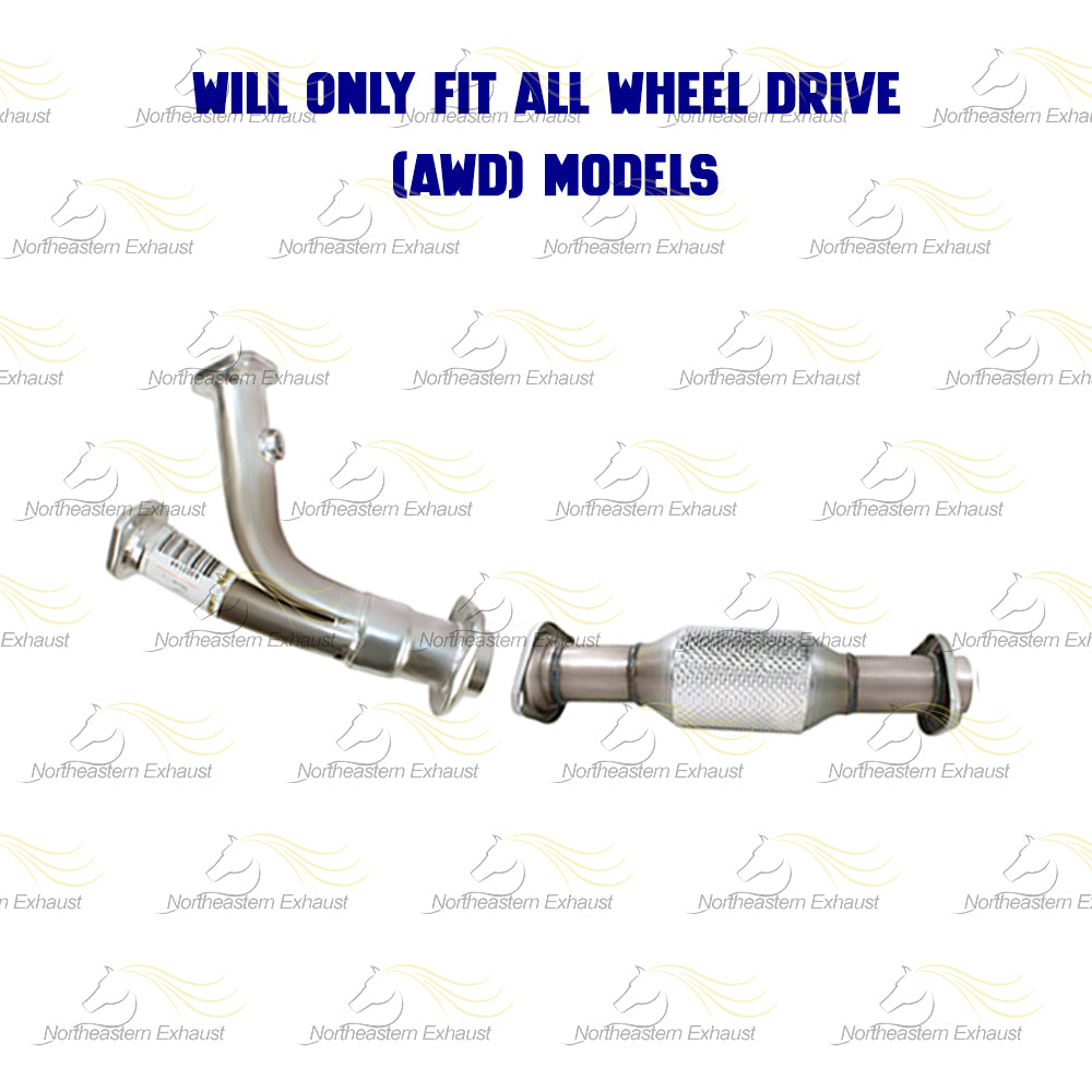 2011-2016 Toyota Sienna 3.5L Front and Rear Pipe Catalytic Exhaust Kit | EPA Approved