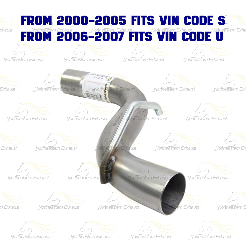 2000-2007 Ford Taurus 3.0L Stainless Steel Exhaust Extension Pipe