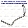Pair of Exhaust EPA Catalytic Converter for 2006-2010 GMC Savana 3500 and Chevrolet Express 3500 6.0L