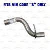 2000-2005 Mercury Sable 3.0L Stainless Steel Exhaust Extension Pipe