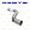 2000-2005 Mercury Sable 3.0L Stainless Steel Exhaust Extension Pipe