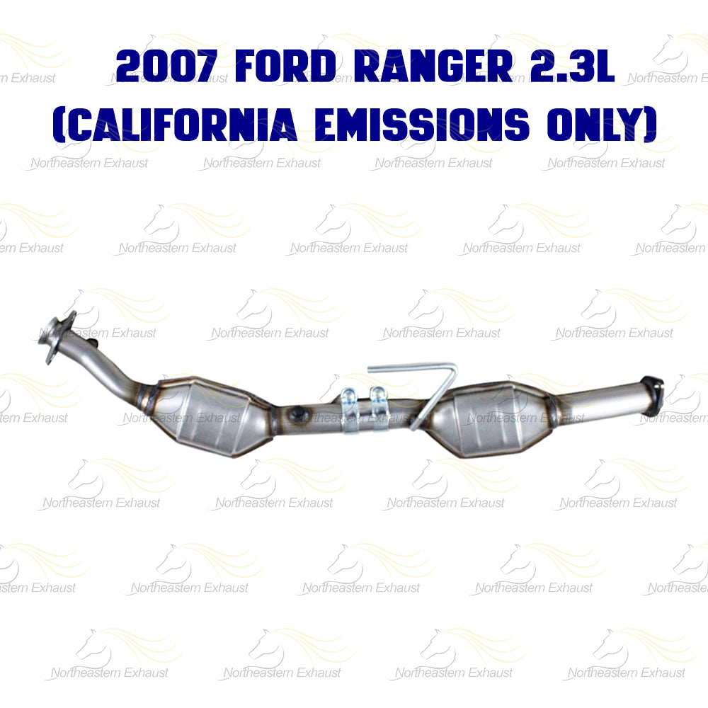 EPA Approved Catalytic Exhaust System Kit for 2007-2011 Ford Ranger & 2007-2009 Mazda B2300 2.3L