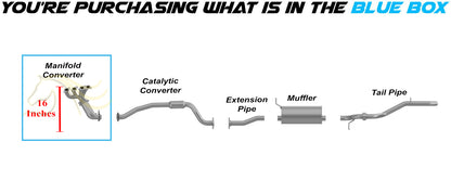 2007-2008 Isuzu I-290 2.9L EPA Approved Exhaust Manifold Converter