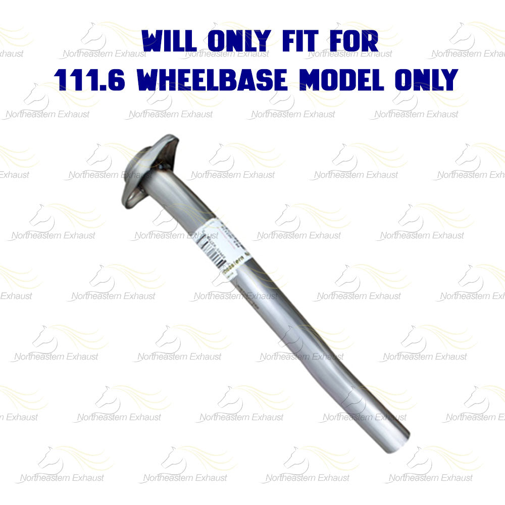 2004-2006 Mazda B3000 3.0L 111.6" WB Exhaust Rear Catalytic Converter and Intermediate Pipe