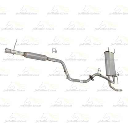 2010-2013 Mazda 3 2.0L Stainless Steel Exhaust Pipes and Muffler