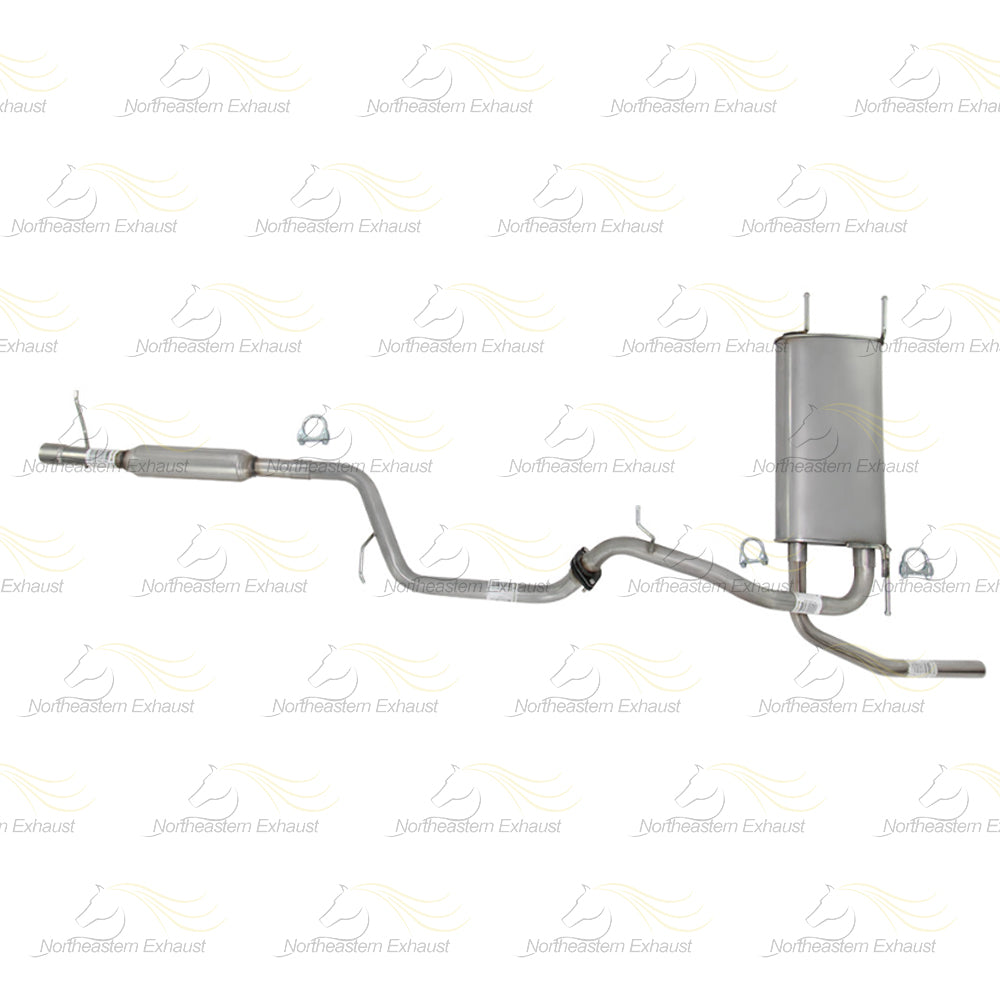 2010-2013 Mazda 3 2.0L Stainless Steel Exhaust Pipes and Muffler