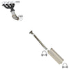 Exhaust Manifold with Extension Pipe and Muffler Kit for 2007-2012 Chevy Colorado and GMC Canyon 2.9L | EPA Approved