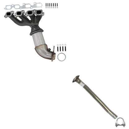 Exhaust Manifold with Extension Pipe Kit for 2007-2012 Chevy Colorado and GMC Canyon 2.9L | EPA Approved