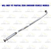 2003-2006 Toyota Camry 2.4L EPA Approved Manifold Catalytic Resonator Exhaust Kit