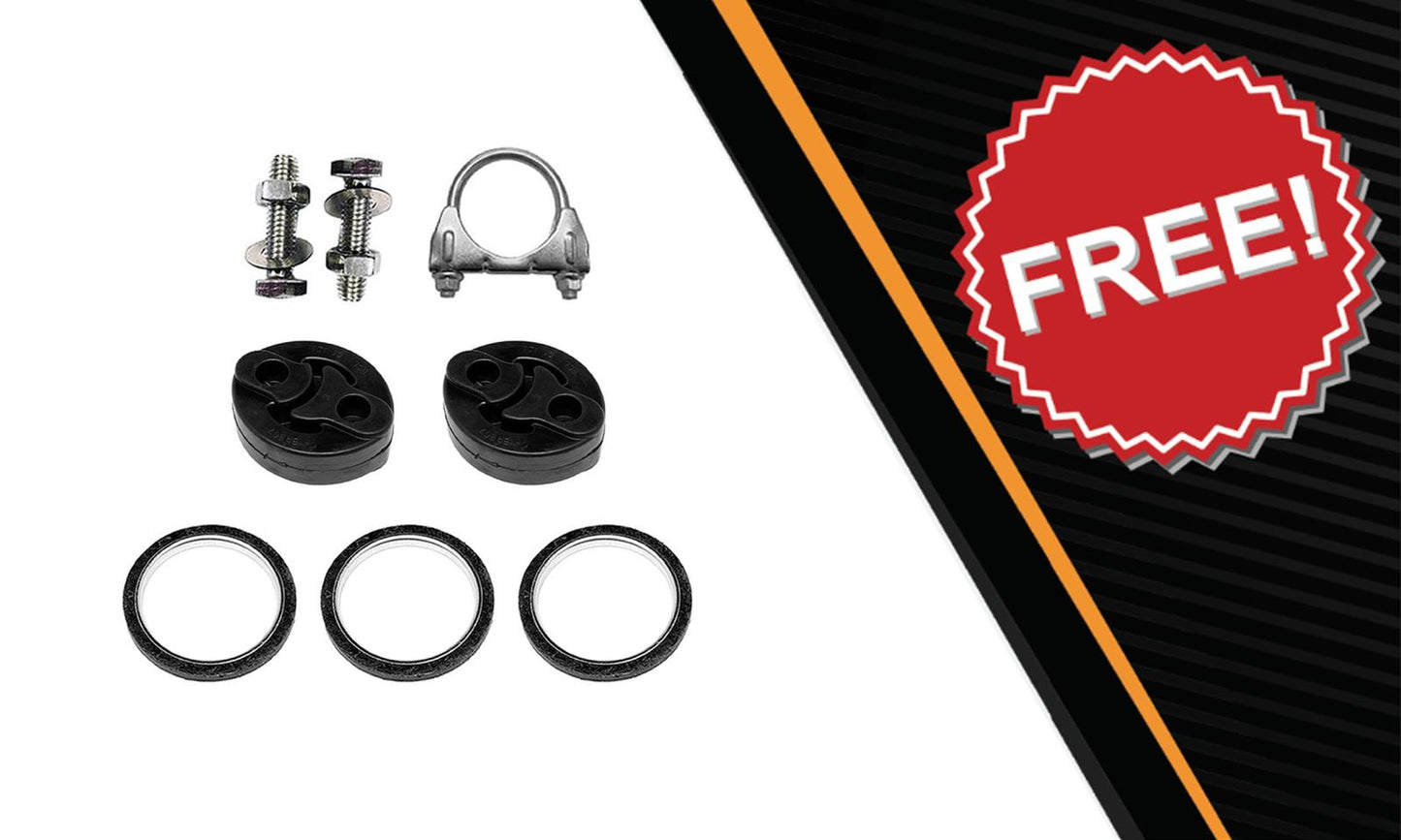 2003-2006 Toyota Camry 2.4L EPA Approved Manifold Catalytic Resonator Exhaust Kit