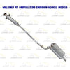 2003-2006 Toyota Camry 2.4L Complete Exhaust System Kit | EPA Approved