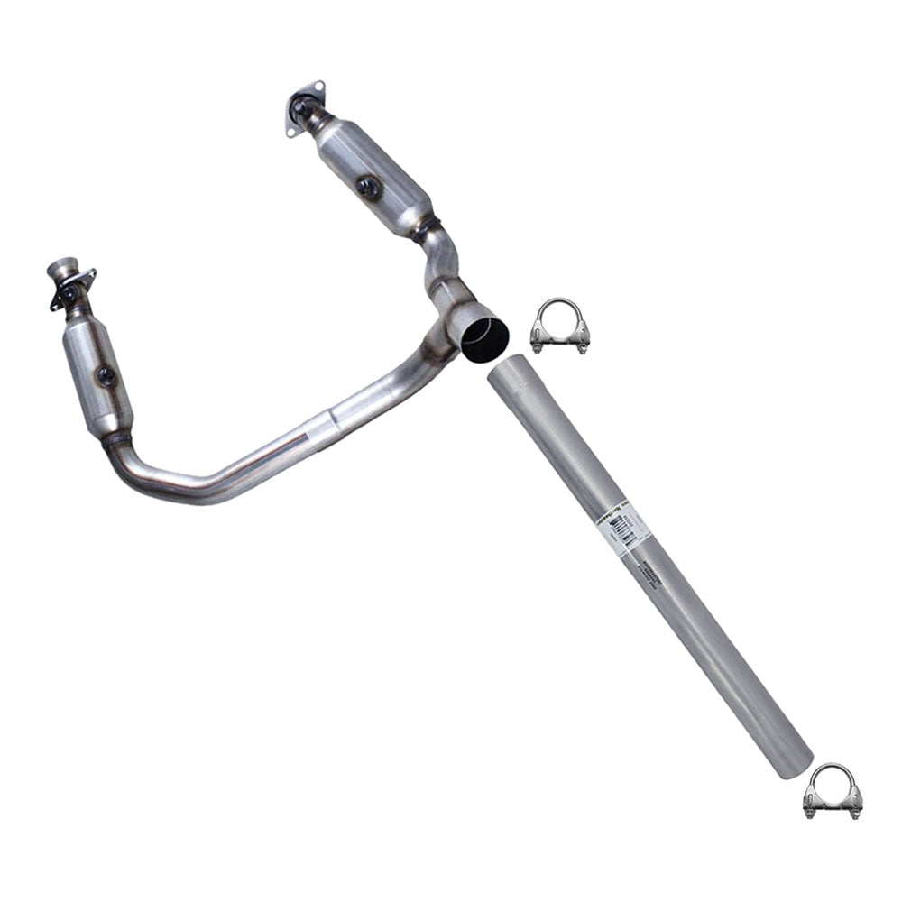 2011-2018 RAM 1500 5.7L Exhaust Catalytic Converter Exhaust Front Pipe Kit | EPA Approved | 120in WB