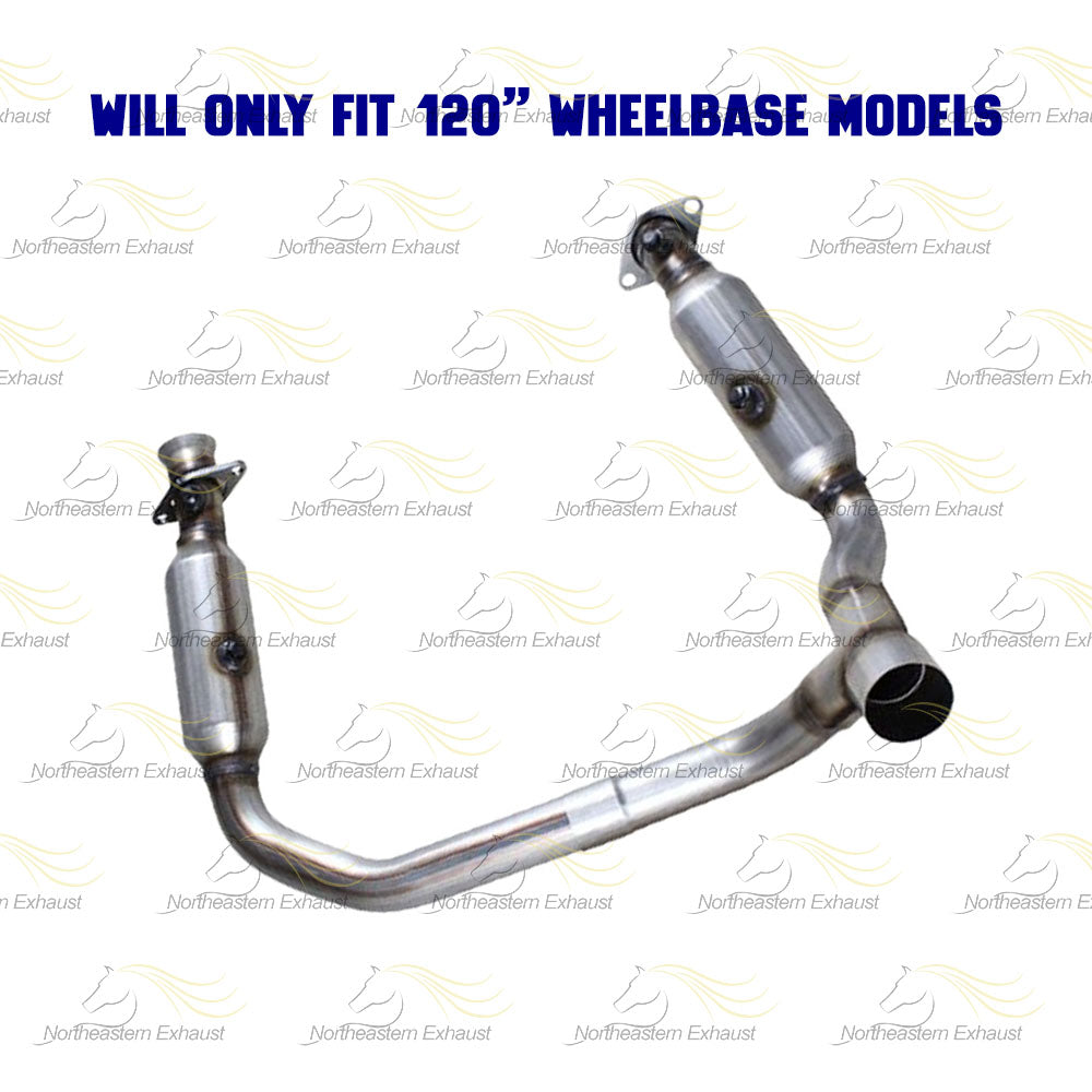 2011-2018 RAM 1500 5.7L Exhaust Catalytic Converter Exhaust Front Pipe Kit | EPA Approved | 120in WB