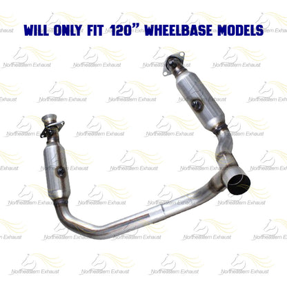 2011-2018 RAM 1500 5.7L Exhaust Catalytic Converter Exhaust Front Pipe Kit | EPA Approved | 120in WB