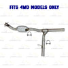 2006-2008 Ford F-150 and Lincoln Mark LT 5.4L Passenger Side Exhaust Catalytic | EPA Approved | 4WD