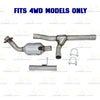 2006-2008 Ford F-150 and Lincoln Mark LT 5.4L Passenger Side Exhaust Catalytic | EPA Approved | 4WD