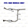 2006-2008 Ford F-150 5.4L and Lincoln Mark LT 5.4L Passenger and Driver Side Catalytic Converter Exhaust Kit | EPA Approved | 4WD