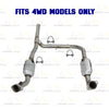 2006-2008 Ford F-150 5.4L and Lincoln Mark LT 5.4L Passenger and Driver Side Catalytic Converter Exhaust Kit | EPA Approved | 4WD