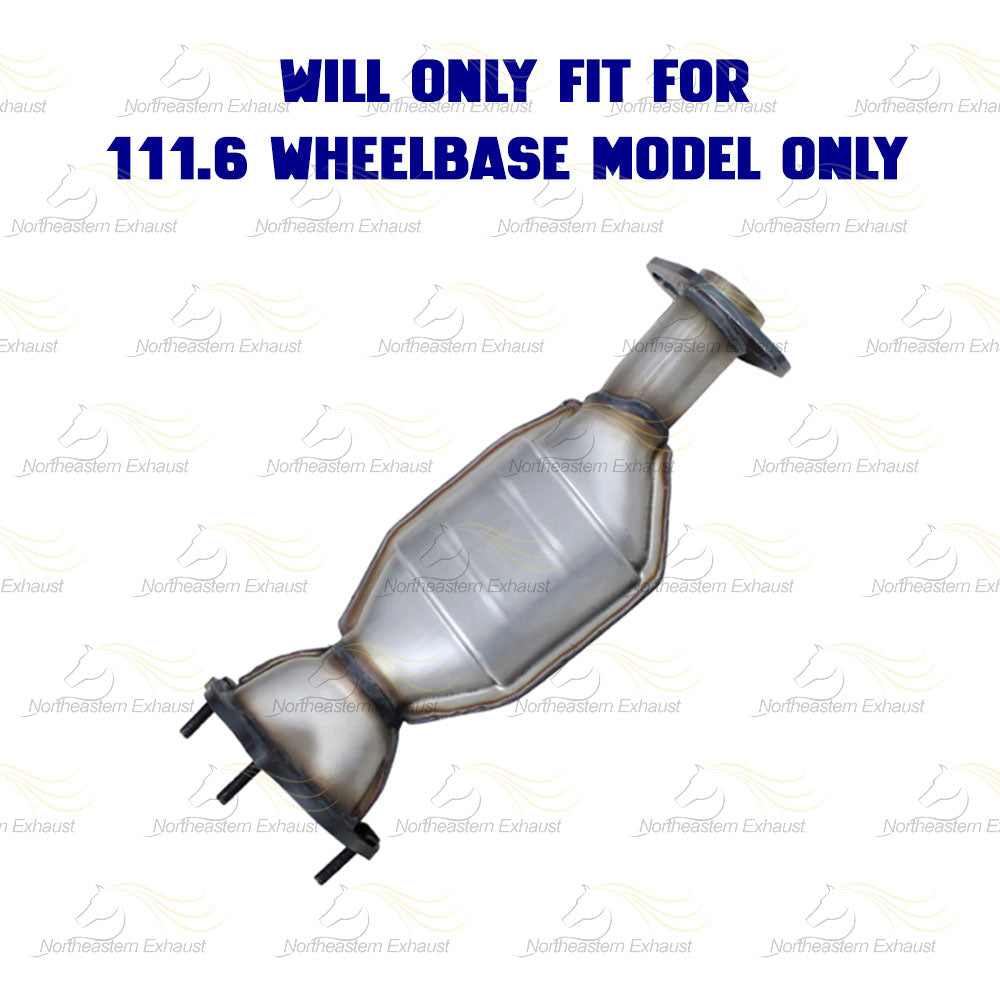 2004-2006 Ford Ranger 3.0L 4.0L Exhaust Catalytic Converter, Intermediate Pipe, Muffler and Tail Pipe | EPA Approved | 111.6in WB