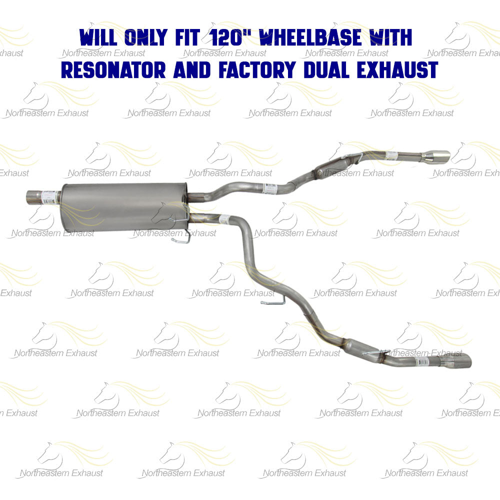 2011-2018 RAM 1500 5.7L Complete Exhaust System Kit with Tips | EPA Approved