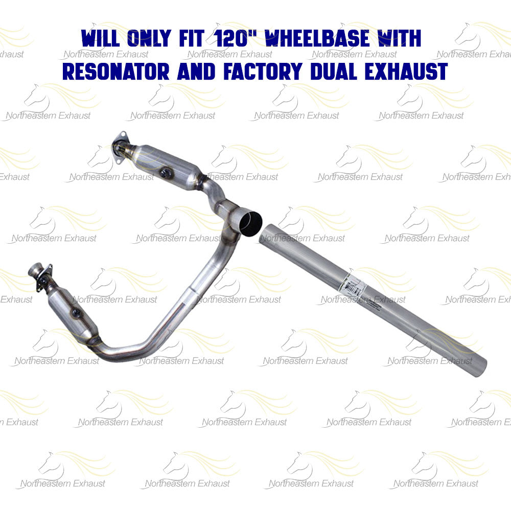 2009-2010 Dodge RAM 1500 5.7L Complete Exhaust System Kit with Tips | EPA Approved