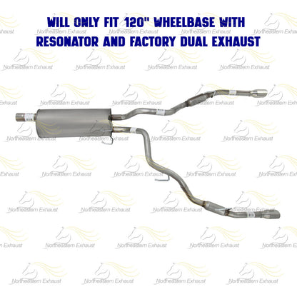 2009-2010 Dodge RAM 1500 5.7L Complete Exhaust System Kit with Tips | EPA Approved