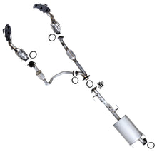 2013-2014 Toyota FJ Cruiser 4.0L EPA Approved Pair of Rear & Front Exhaust Catalytic Converter with Muffler