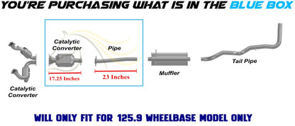 2004-2006 Ford Ranger Exhaust Rear Catalytic with Intermediate Pipe Kit | EPA Approved