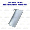 2004-2006 Mazda B3000 3.0L 125.9in WB Rear Catalytic Intermediate Pipe with Muffler Kit | EPA Approved
