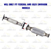 Exhaust Flex Pipe Catalytic Resonator Kit for 2010-2013 Hyundai Tucson 2.4L | 2010-2013 Kia Sportage 2.4L | EPA Approved