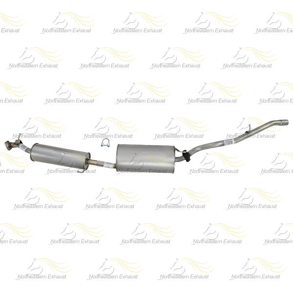 2003-2011 Honda Element 2.4L Exhaust Muffler and Tail Pipe
