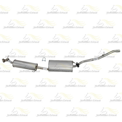 2003-2011 Honda Element 2.4L Exhaust Muffler and Tail Pipe