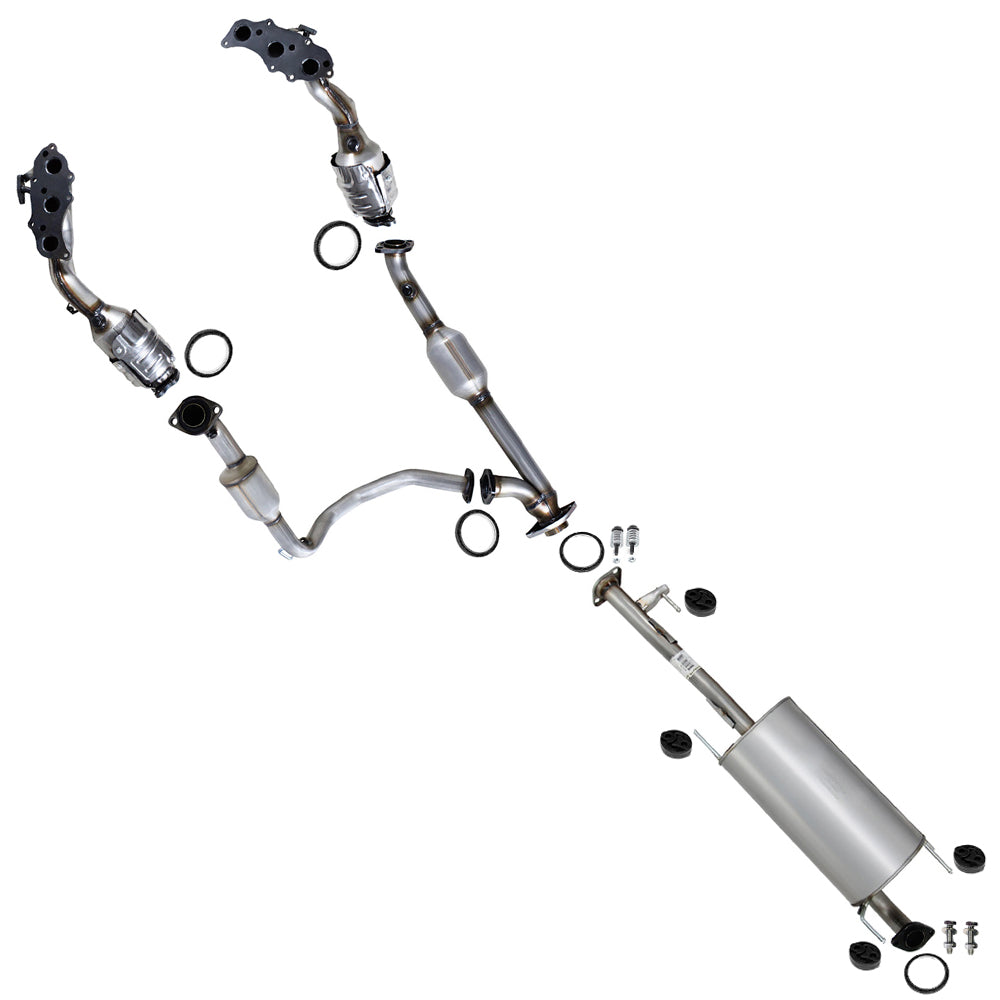 2013-2023 Toyota 4Runner 4.0L Exhaust Catalytic Converters and Muffler Kit | EPA Approved
