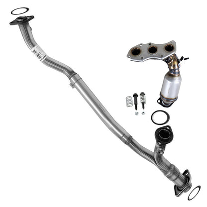 2007-2010 Toyota Sienna 3.5L Exhaust Passenger Side Manifold Catalytic Converter and Y Pipe Kit | FWD