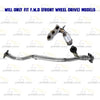 2007-2010 Toyota Sienna 3.5L Exhaust Passenger Side Manifold Catalytic Converter and Y Pipe Kit | FWD