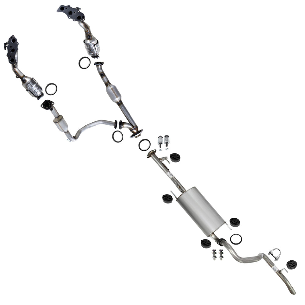 2013-2023 Toyota 4Runner 4.0L Complete Exhaust System Kit | EPA Approved