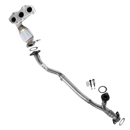 2007-2010 Toyota Sienna 3.5L Exhaust EPA Approved Driver Side Manifold and Y Pipe Kit | FWD