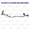 2007-2010 Toyota Sienna 3.5L Exhaust EPA Approved Driver Side Manifold and Y Pipe Kit | FWD