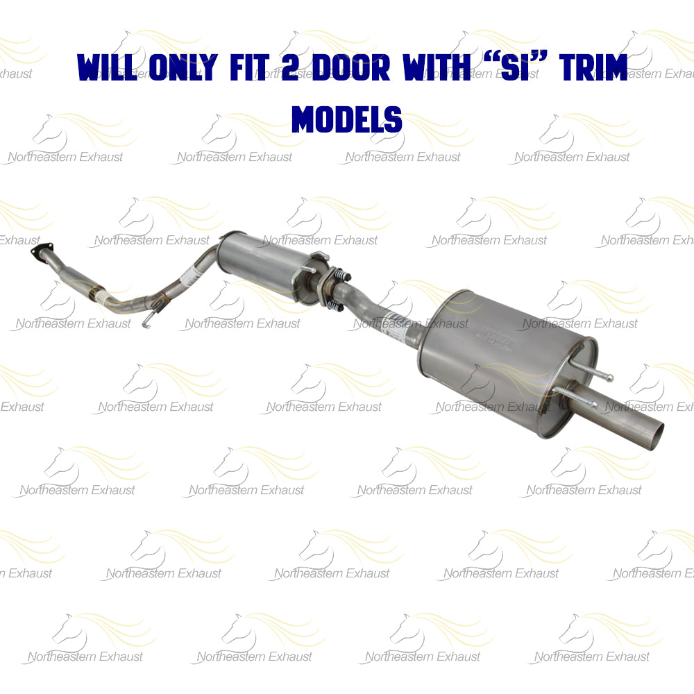 2006-2011 Honda Civic 2.0L Complete Exhaust System Kit | 2-Door Si Trim models