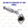 2006-2011 Honda Civic 2.0L Complete Exhaust System Kit | 2-Door Si Trim models