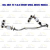 2007-2010 Toyota Sienna 3.5L EPA Approved Pair of Manifold Catalytic Converter and Y Pipe Kit | FWD