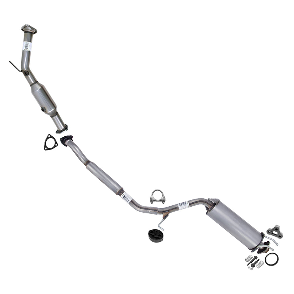 2006-2011 Honda Civic 2.0L Exhaust Catalytic Converter and Resonator Pipe Assembly | EPA Approved