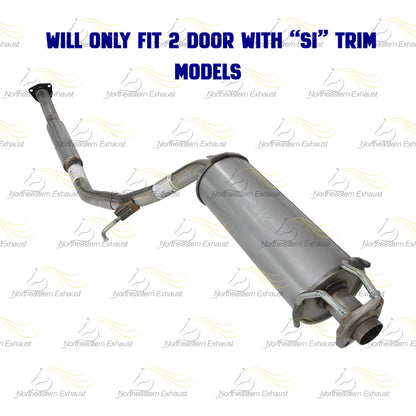 2006-2011 Honda Civic 2.0L Exhaust Catalytic Converter and Resonator Pipe Assembly | EPA Approved