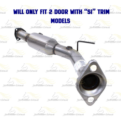 2006-2011 Honda Civic 2.0L Exhaust Catalytic Converter and Resonator Pipe Assembly | EPA Approved