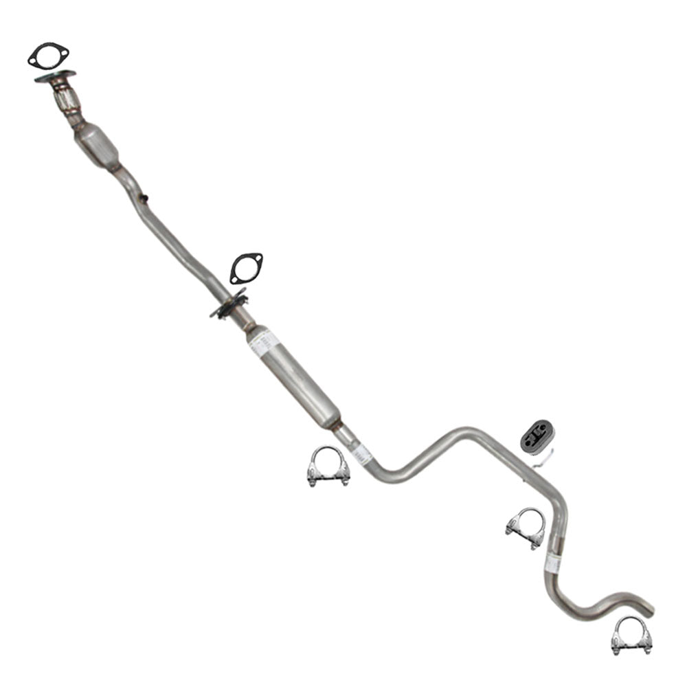 2006-2011 Chevrolet Impala 3.5L Exhaust Catalytic Resonator and Intermediate Pipe | EPA Approved