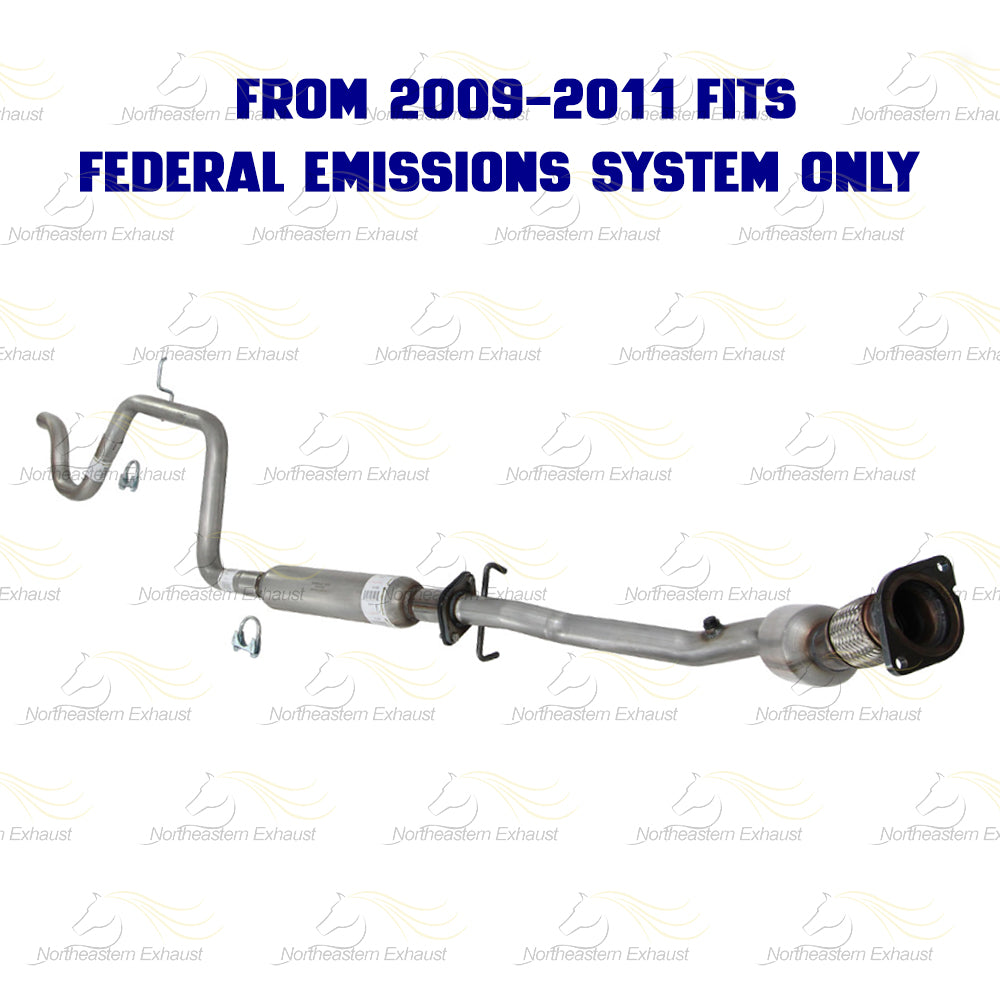 2006-2011 Chevrolet Impala 3.5L Exhaust Catalytic Resonator and Intermediate Pipe | EPA Approved
