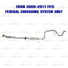 2006-2011 Chevrolet Impala 3.5L Exhaust Catalytic Resonator and Intermediate Pipe | EPA Approved